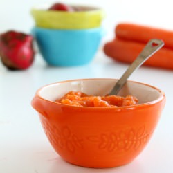 Carrot and Beet Baby Food