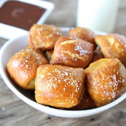 Peanut Butter Filled Pretzel Bites