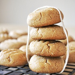 Peanut Butter Spelt Cookies