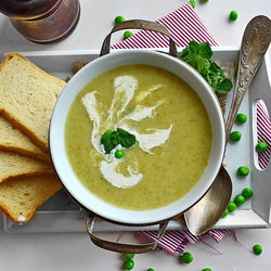 Pea & Mint Soup