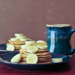 Banana Protein Pancakes