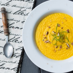 Lime Butternut Squash Soup