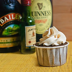 Guinness & Bailey’s Cupcakes