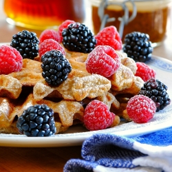 Healthy Gluten Free Waffles