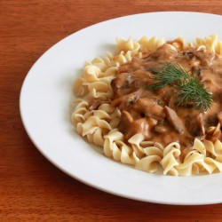 Hungarian Mushroom Pasta