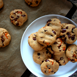 Chunky Chocolate Pretzel Cookies