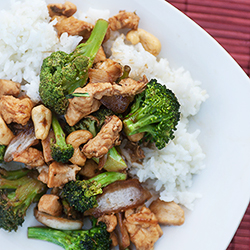 Broccoli Cashew Chicken