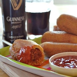 Guinness Corn Dogs