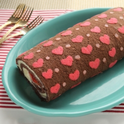 Patterned Cake Roll