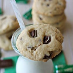 Andes Mint Chocolate Chunk Cookies