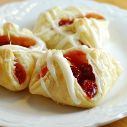 Easy Cherry Turnovers