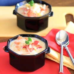 Lobster and  Roasted Corn Chowder