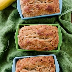 Whole Wheat Banana Nut Yeast Bread