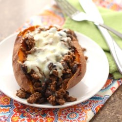 Taco Stuffed Sweet Potatoes