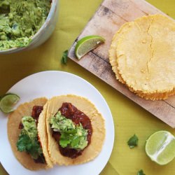 Tofu Mole Tacos