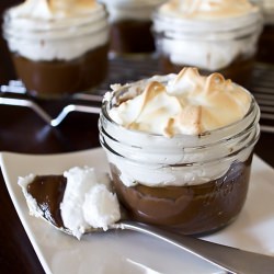 Chocolate Meringue Pies