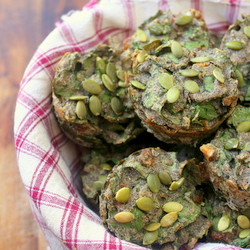 Gluten-Free Spinach Muffins