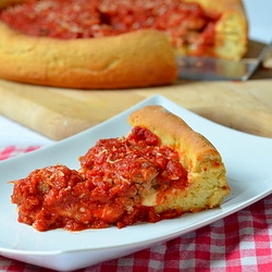 Chicago Style Deep Dish Pizza