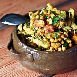 Indian Roasted Cauliflower