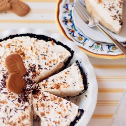 No-Bake Biscoff Pie