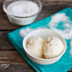 3 Ingredient Sea Salt Ice Cream