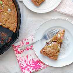 Spring Seed Skillet Cookie