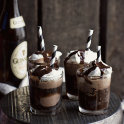 Mini Guinness Chocolate Floats