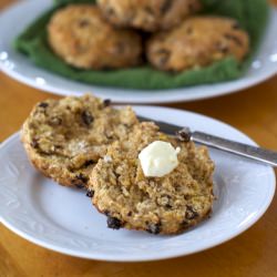 Soda Bread Oat Scones