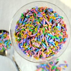 Homemade Rainbow Sprinkles