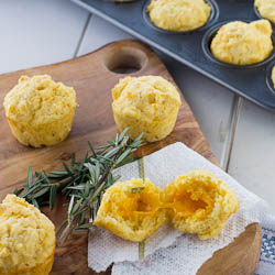 Cheese-Stuffed Corn Muffins