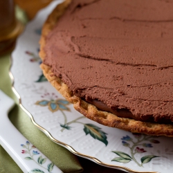 Irish Coffee Chocolate Tart