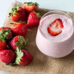 Strawberry Vanilla Smoothie