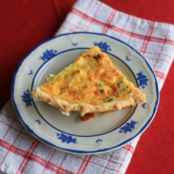 Spring Asparagus Quiche