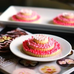 3-Tiered Flower Cookies