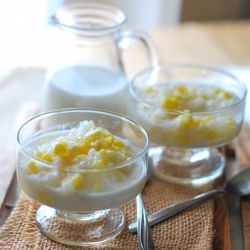 Corn and Rice Pudding