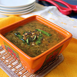 Spinach And Lentil Gravy