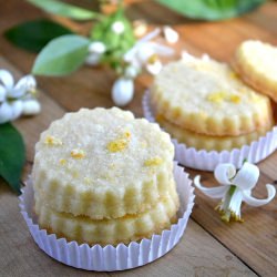 Orange Blossom Shortbread