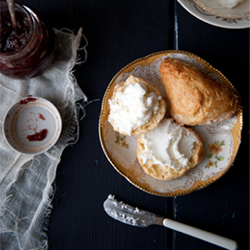 Cream Tea British Scones