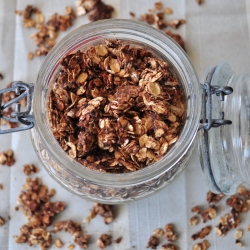 Peanut Butter Cup Granola