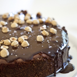 Dark Chocolate Hazelnut Cheesecake