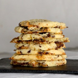 Caramel & Chocolate Chip Cookies