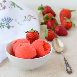 Strawberry Sorbet