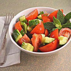 Lebanese Tomato & Cucumber Salad