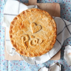 Beef, Stout and Oyster Pie