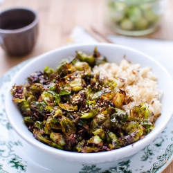 Brussels Sprout Coconut Bowl