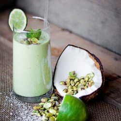 Pistachio Lime Protein Shake