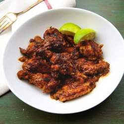 Baked Chicken Wings In Coconut Milk