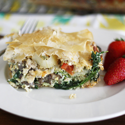 Phyllo Egg Brunch Casserole