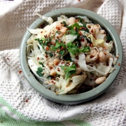 White Beans and Cabbage