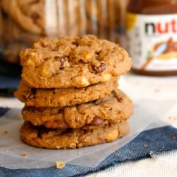 Nutella 5 Chip Cookies